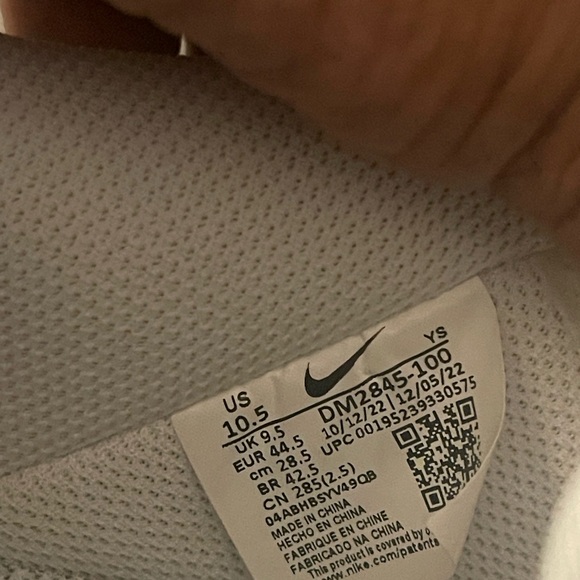 Men’s Air Force Royal Blue and White sneakers size 10.5 - Picture 9 of 15